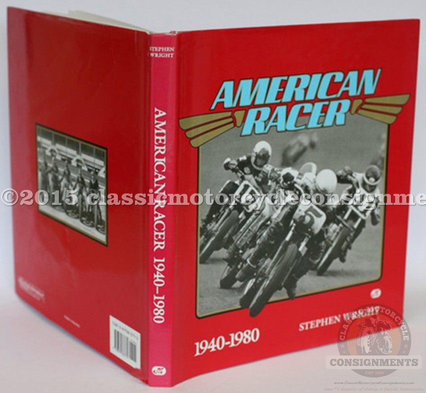 American Racer – 1940-1980 by Stephen Wright – New – Never Opened