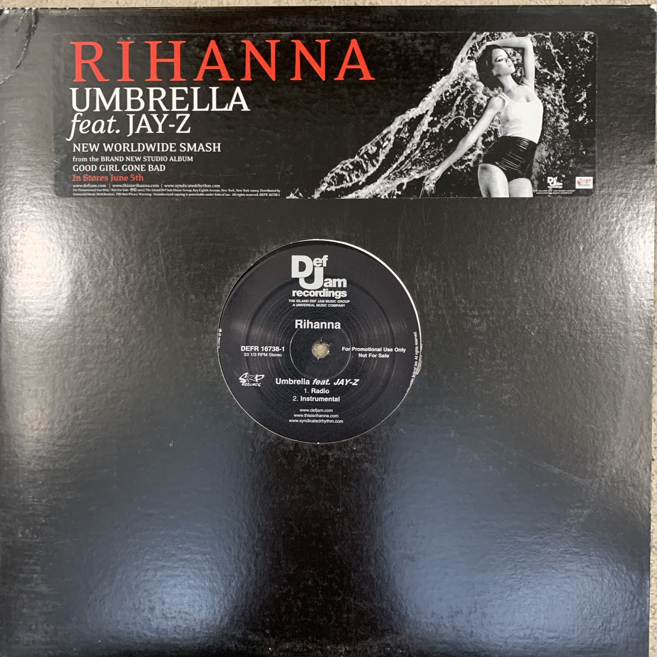 Rihanna Feat Jay-Z “Umbrella – Classic wax records
