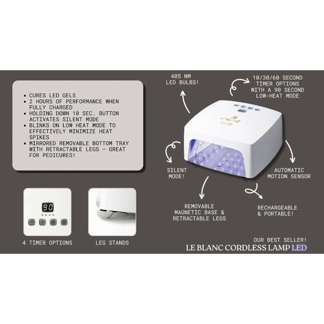 Kokoist LED Nail Lamp Infinity - Kokoist Canada