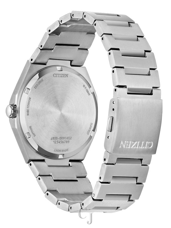 CITIZEN ZENSHIN THREE-HAND GREEN DIAL MEN'S WATCH AW0130-85X