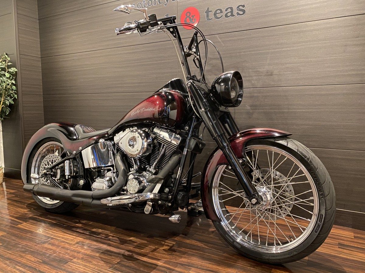 2001年 FLSTC 1450 ソフテイル ヘリテイジ クラシック TC88 キャブ