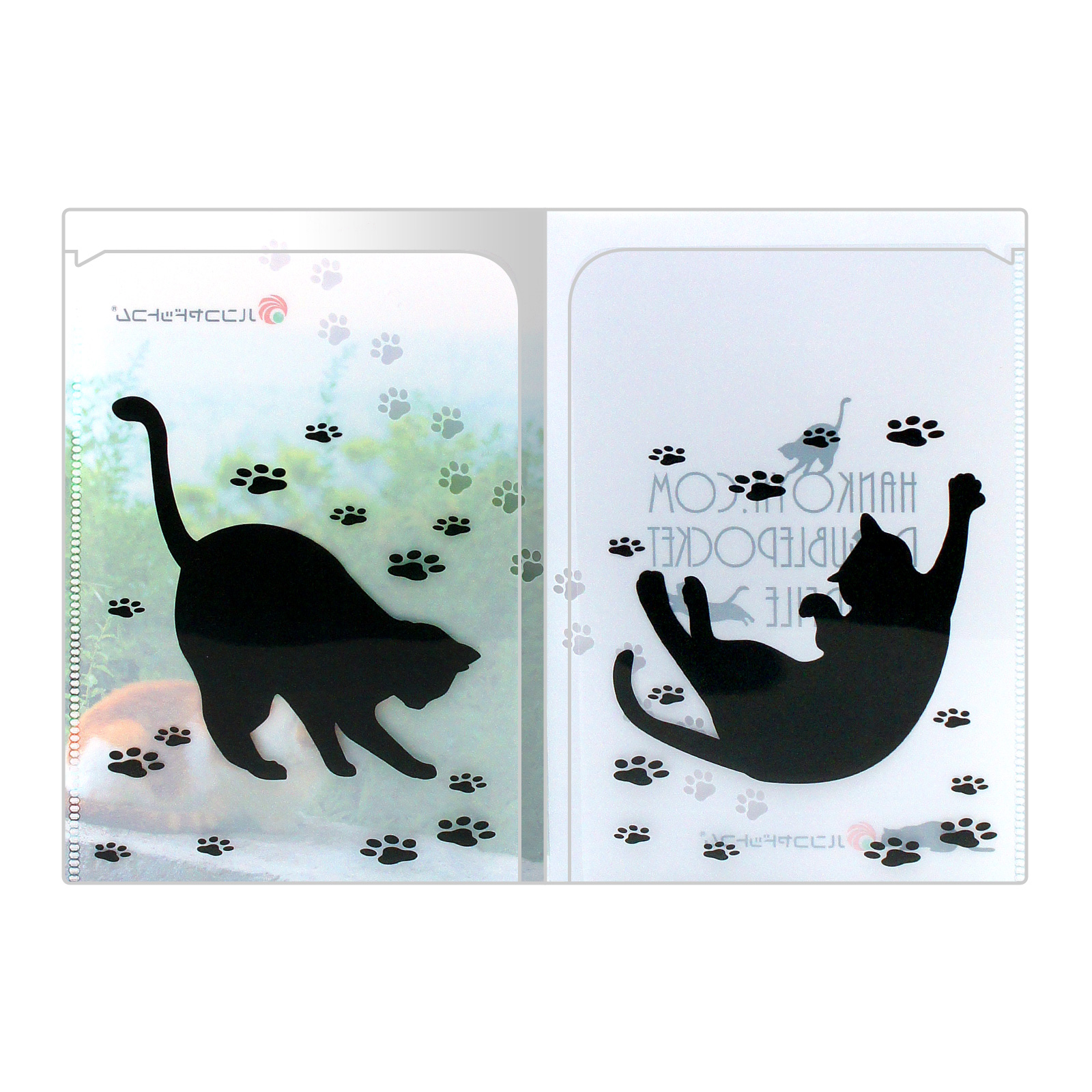 ダブルポケットA5（大）｜名入れクリアファイルの専門店｜クリア