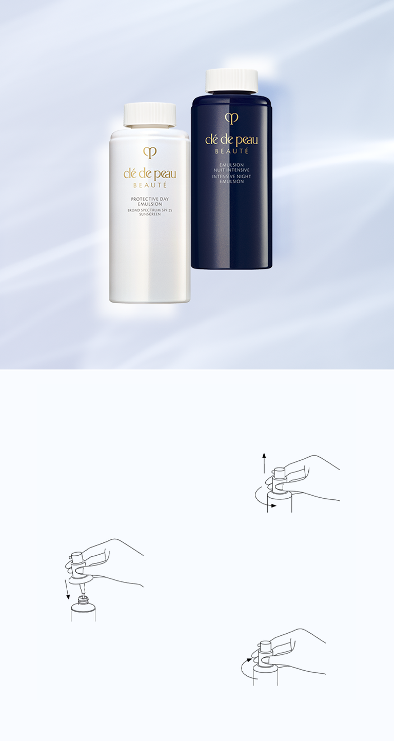 clé de peau BEAUTÉ エマルジョン SPF25 18ml Protective Day Emulsion