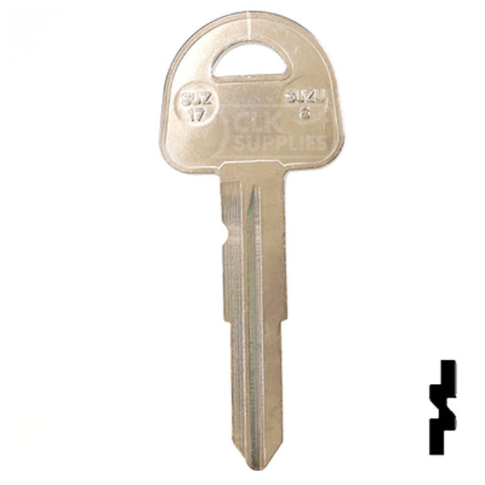 Key Blanks | X186 ( SUZ17 ) | Suzuki | Replacement Uncut