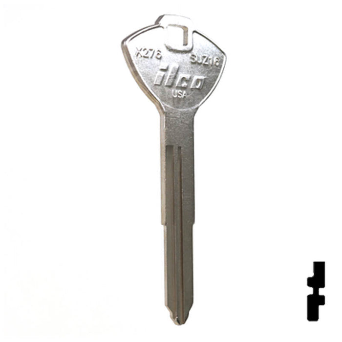 Uncut Key Blank | Suzuki Motorcycle | X276 ( SUZ16 )