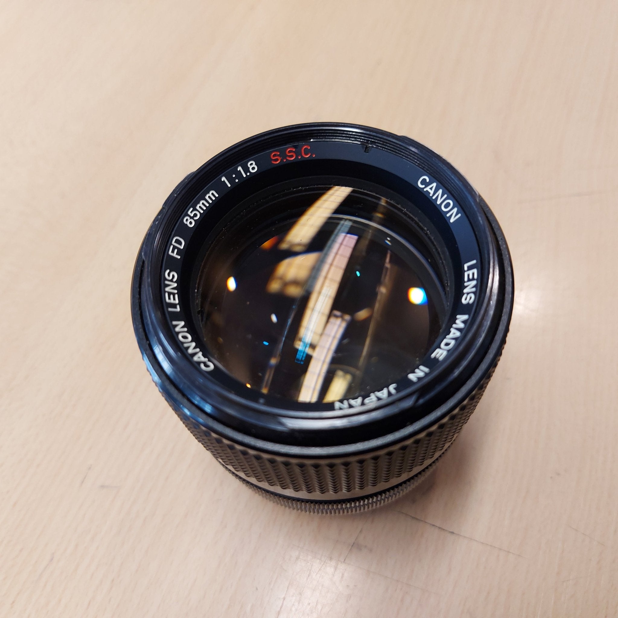 Canon 85mm f/1.8 FD SSC – Clock Tower Cameras