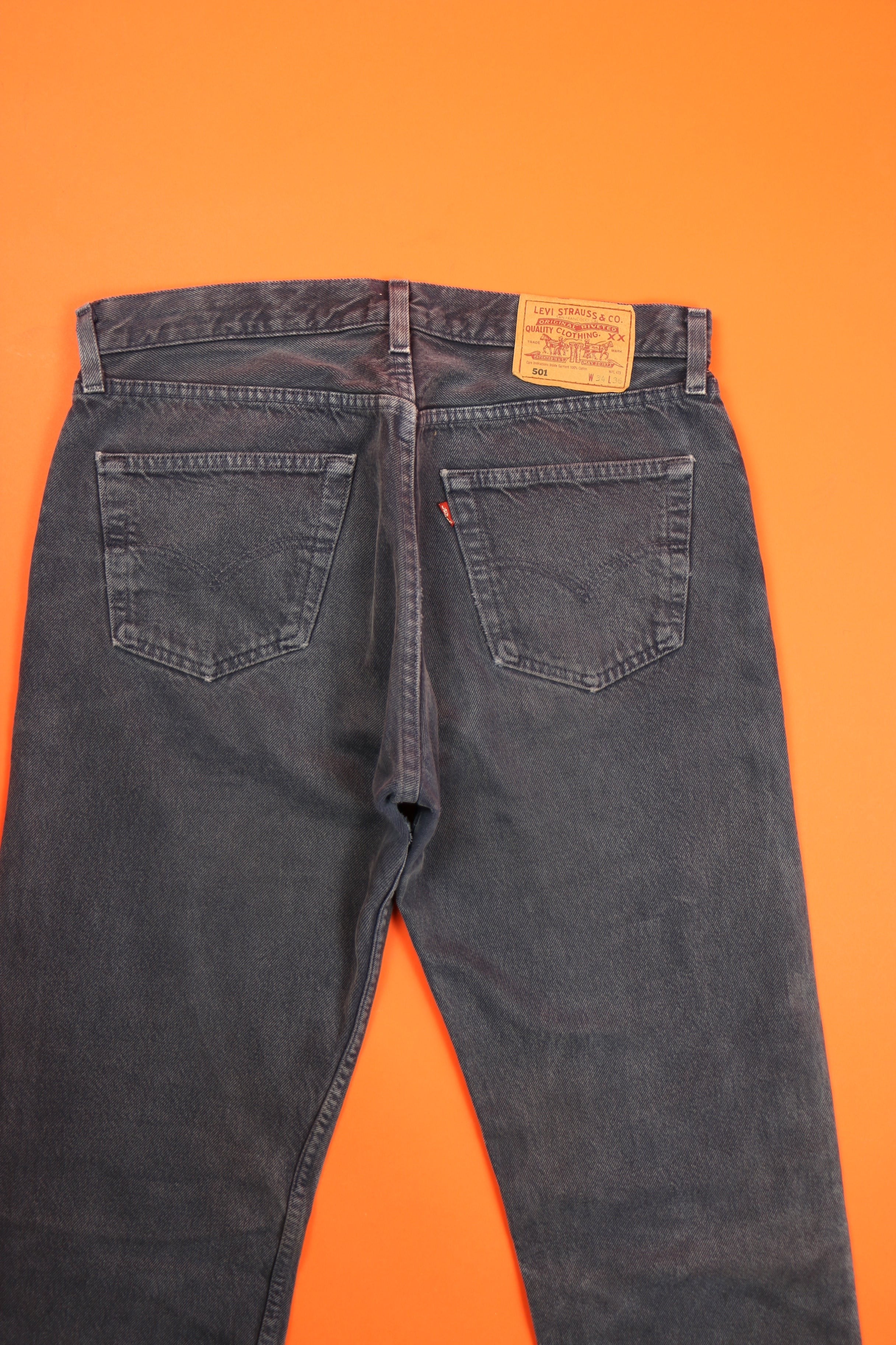 Levi's 501 Jeans Made in U.S.A. 'W34 L36' ~ Vintage Store
