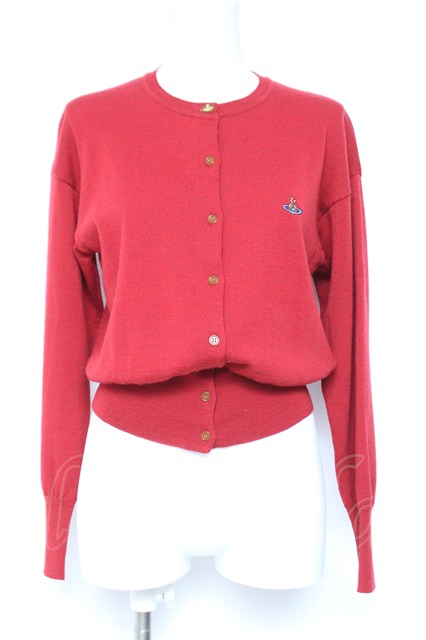 ヴィヴィアンウエストウッド 中古 / カラーオーブ刺繍カーディガン M