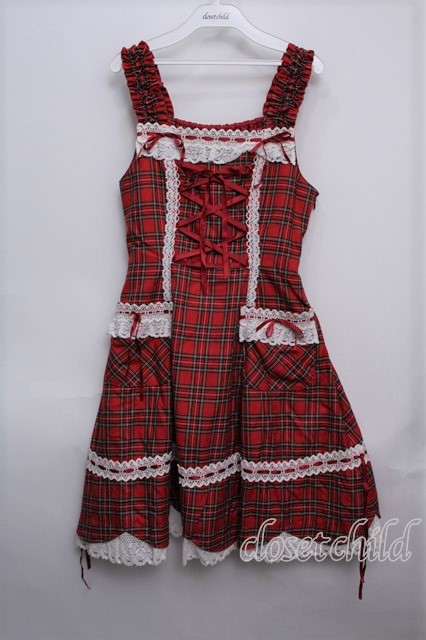 BABY,THE STARS SHINE BRIGHT / 裾スカラップタータンチェック