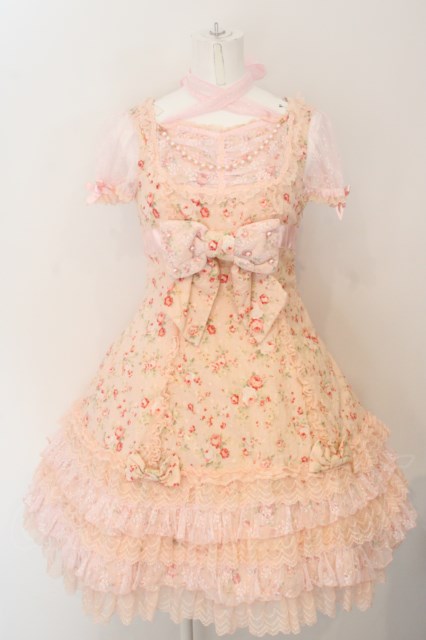Angelic Pretty / ローズプリンセスドールワンピース ピンク O-24-04
