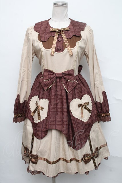 Angelic Pretty / Dreamyショコラティエワンピース ブラウン S-24-09