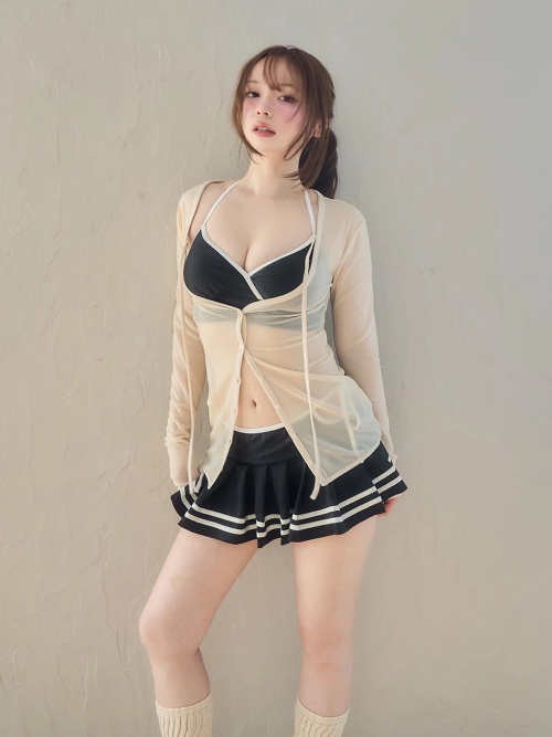 アンドマリー ANDMARY Coco pleats swimwear 水着 タグ付き,レディース