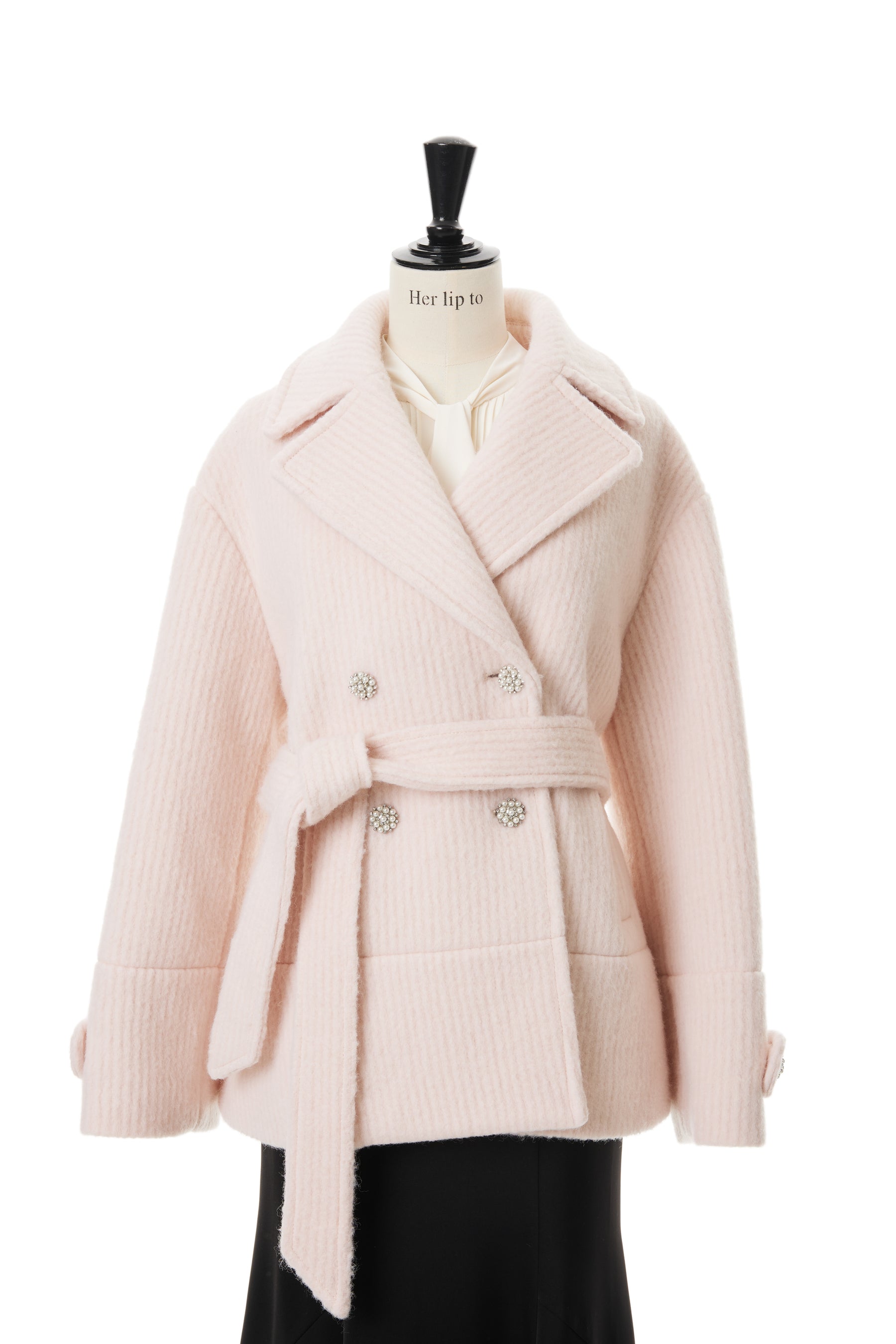 Odette Wool-Blend Coat,レディース