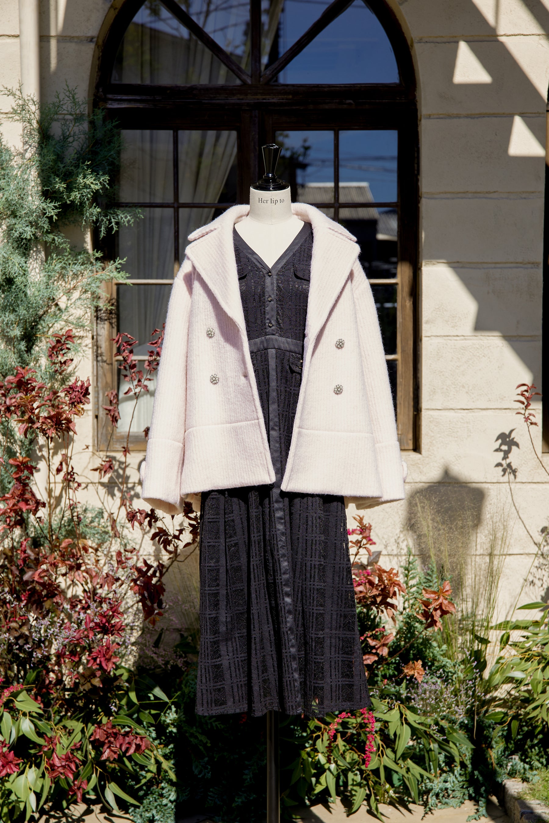 Odette Wool-Blend Coat,レディース