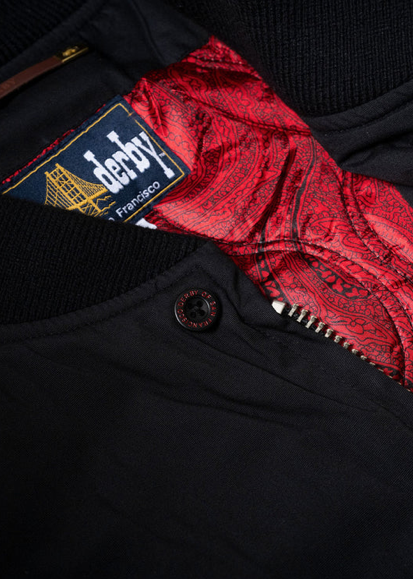 ダービーオブサンフランシスコ 302スタイル・ベスト/ブラックレッド