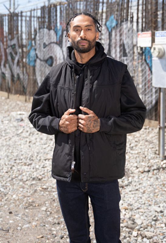 ダービーオブサンフランシスコ 302スタイル・ベスト/ブラックゴールド