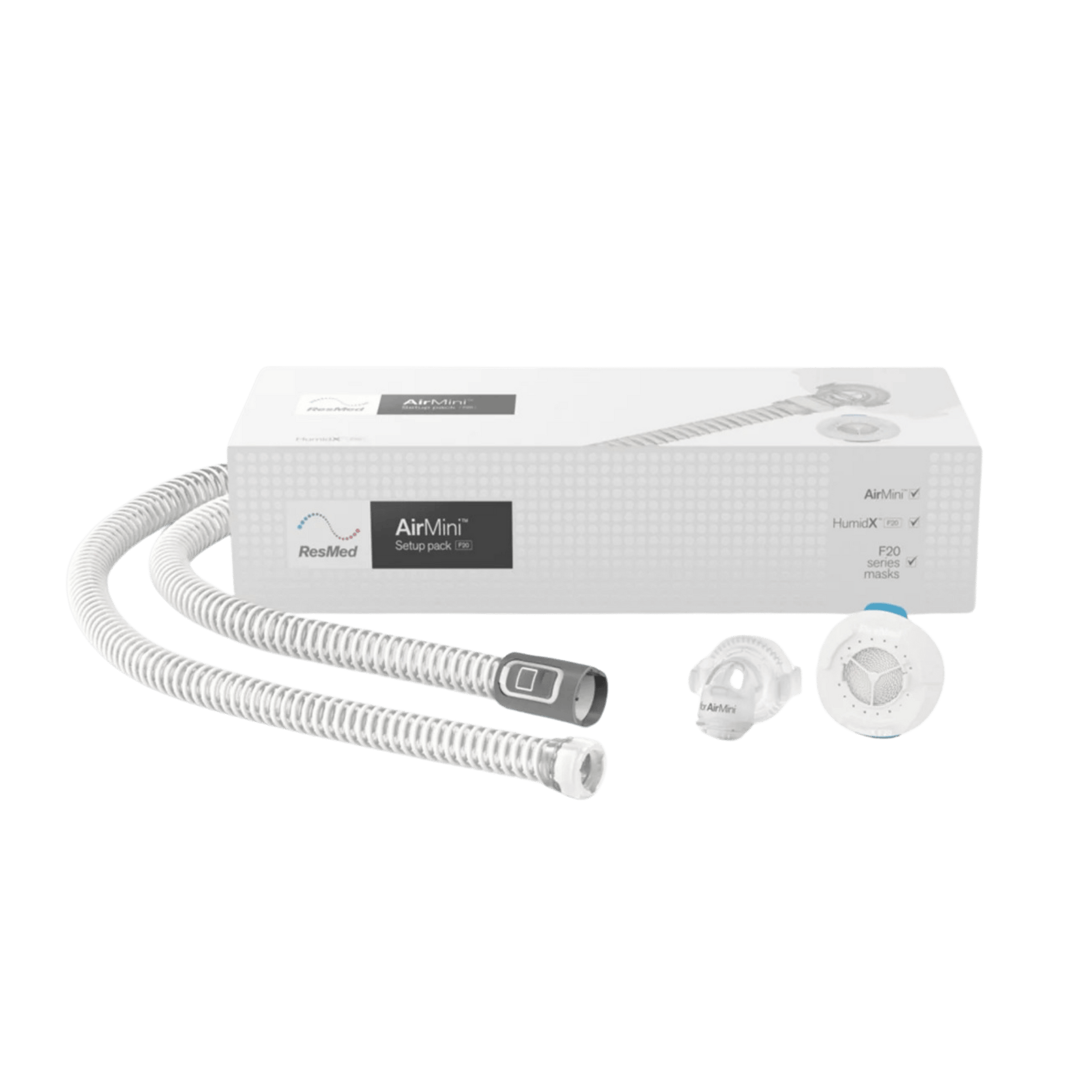 AirMini Mask Setup Pack (N20, F20 & F30) – cpap.com