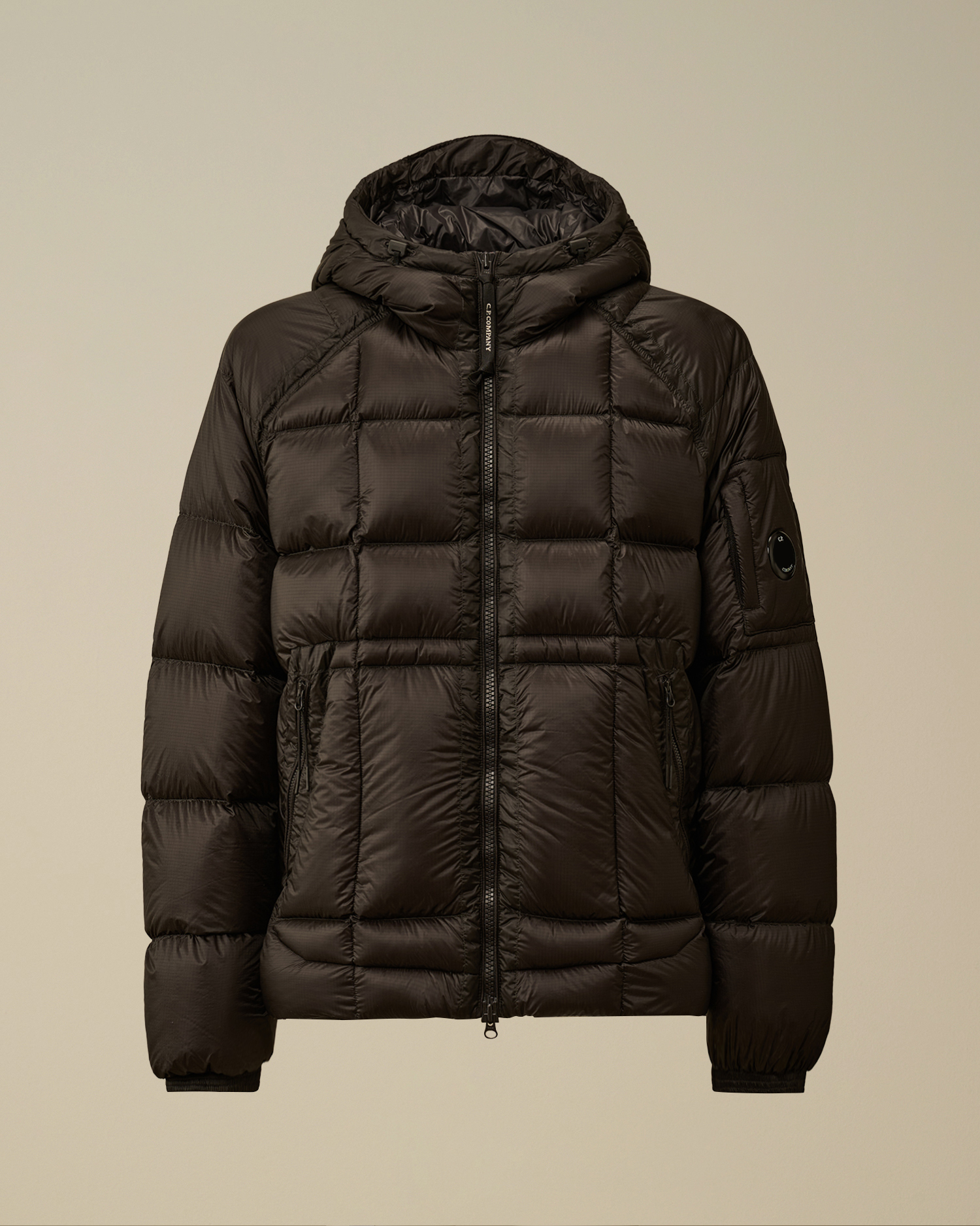 Black D.D. Shell Hooded Down Puffer Jacket | CPC USCA Online Store