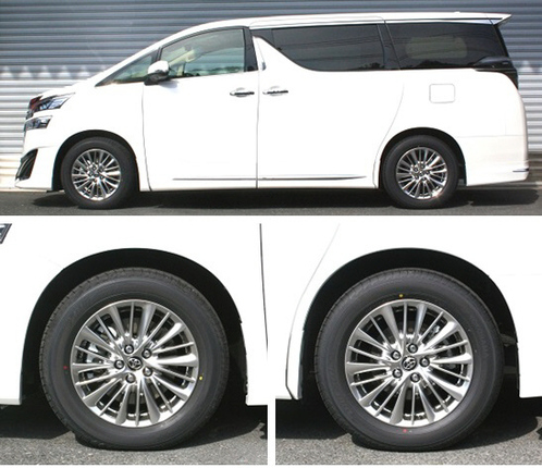 30系 ヴェルファイア 3.5L 後期 RSR ダウンサス マッチング完了