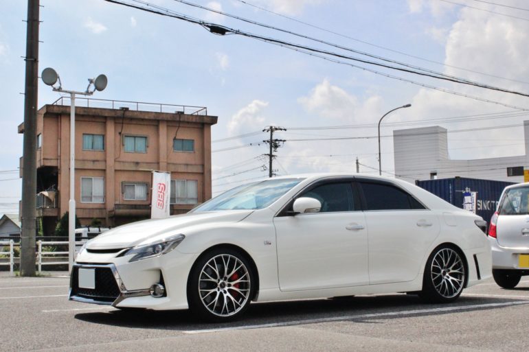 130 マークX G'sに車高調を。～TEIN MONO SPORT～ | 知立店 | 店舗