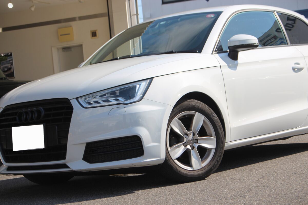 アウディA1】高品質なH＆Rダウンサスでローダウン！！ | 中川店 & EURO