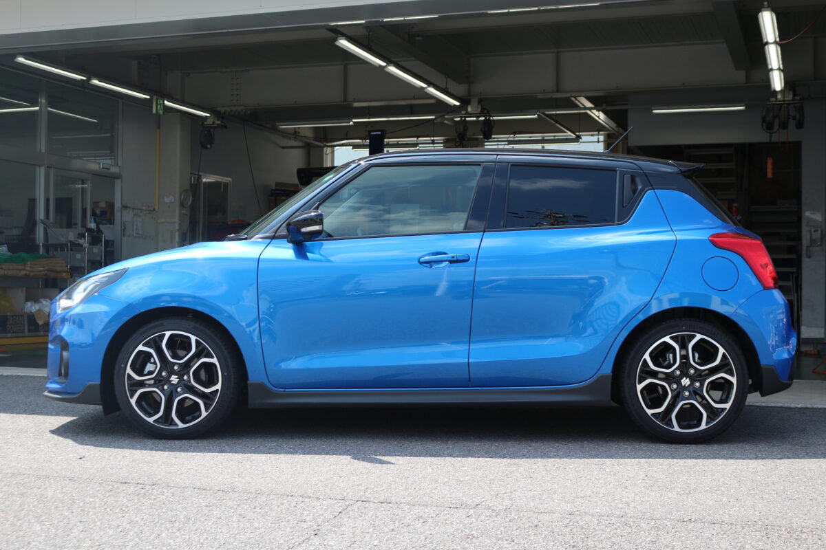 ZC33S スイフトスポーツのローダウン】MONSTER LXtune スプリング 取付