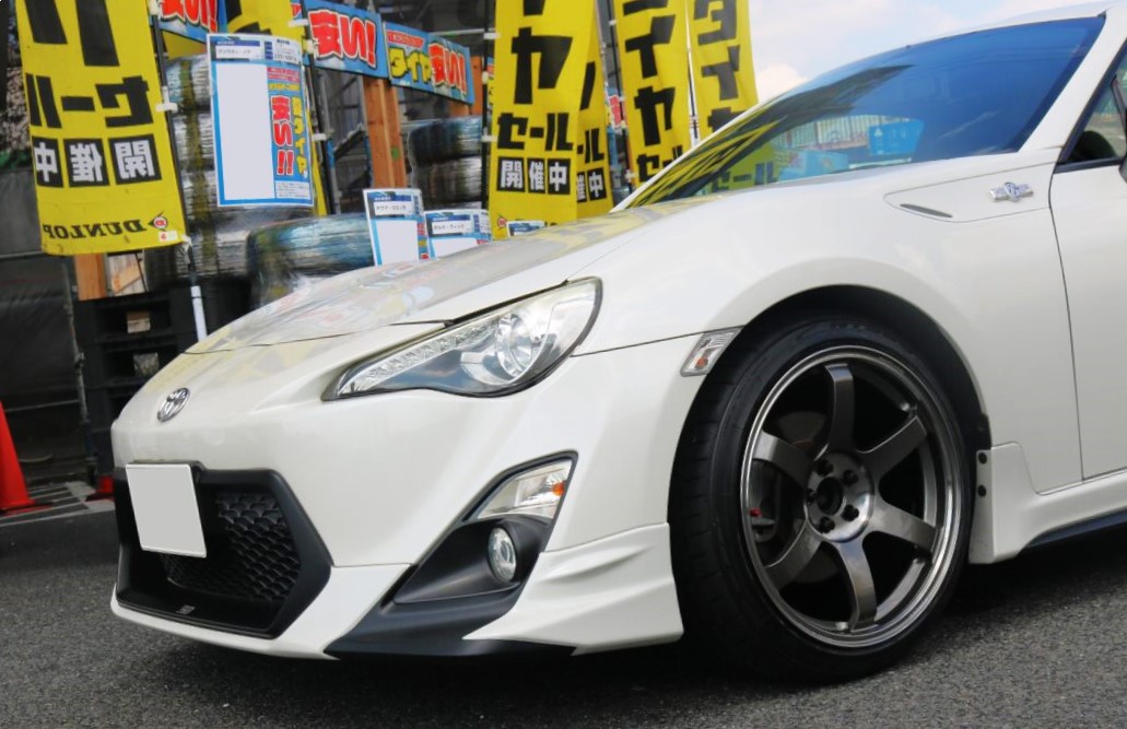 VOLK】TE37SAGA SLの9.5J・フェイス4を【ZN6】86に装着しました
