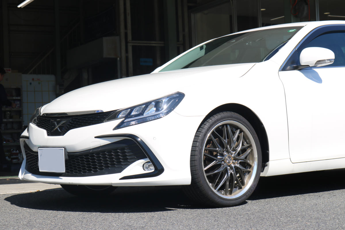 GRX130】トヨタ マークXをブリッツ ダンパーZZRでローダウン