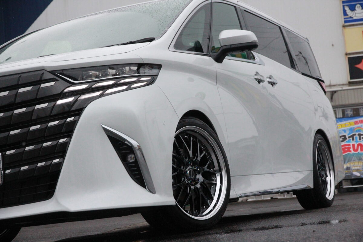 TANABE ZT40×マーベリック 709M 21インチ限定色】40アルファードに9.0J