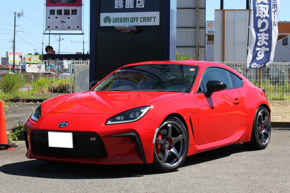 ZN8 GR86】王道5本スポーク！アドバンTC-4にハイグリップタイヤ”ネオバ