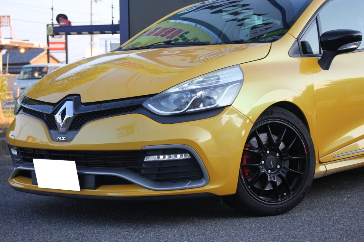 ルーテシアRSトロフィーのサスペンション交換。ビルシュタインB14装着