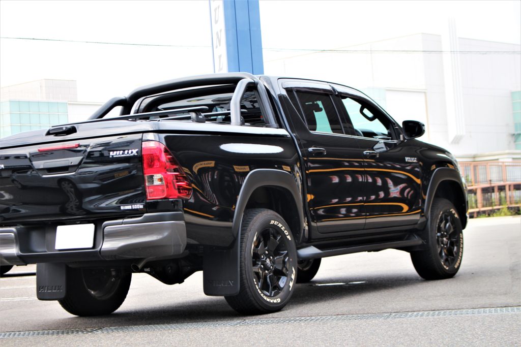 GUN125 ハイラックスをJAOS BATTLEZ リフトアップセット VFCA ver.Aで