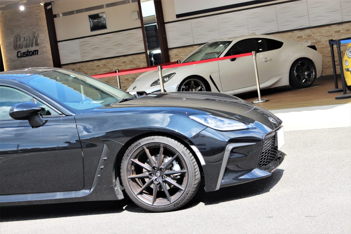 GR86 をGROW Design x HAL springs スポーツサス で 30mm ローダウン