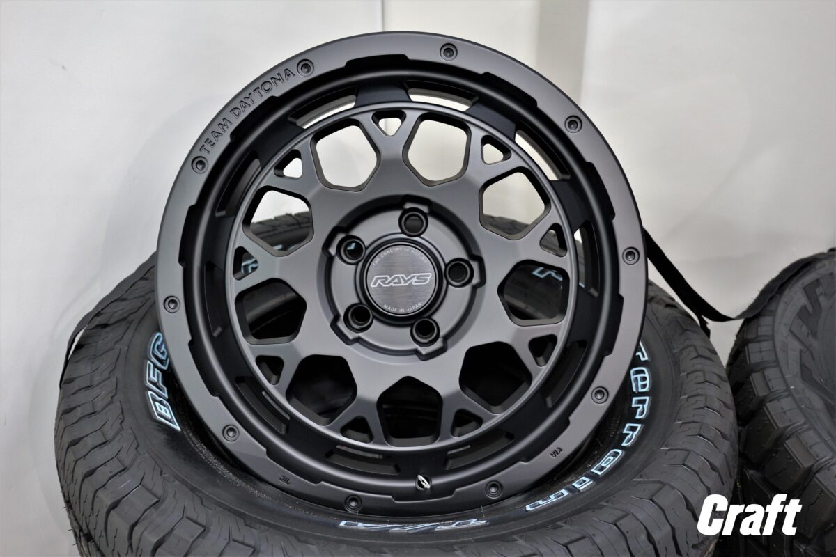 緊急入荷情報】RAYS DAYTONAM9 ブラックエディション5H用デザインが