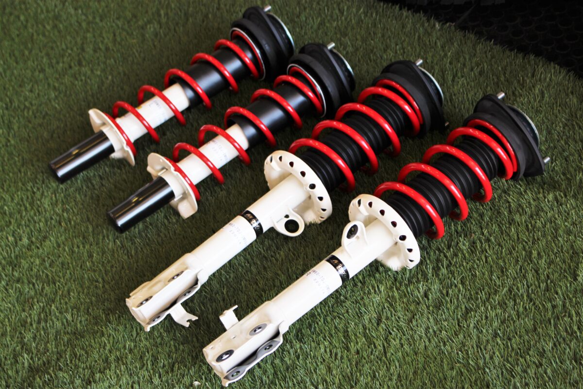 S660へ純正オプション モデューロ サスペンション装着！足回り