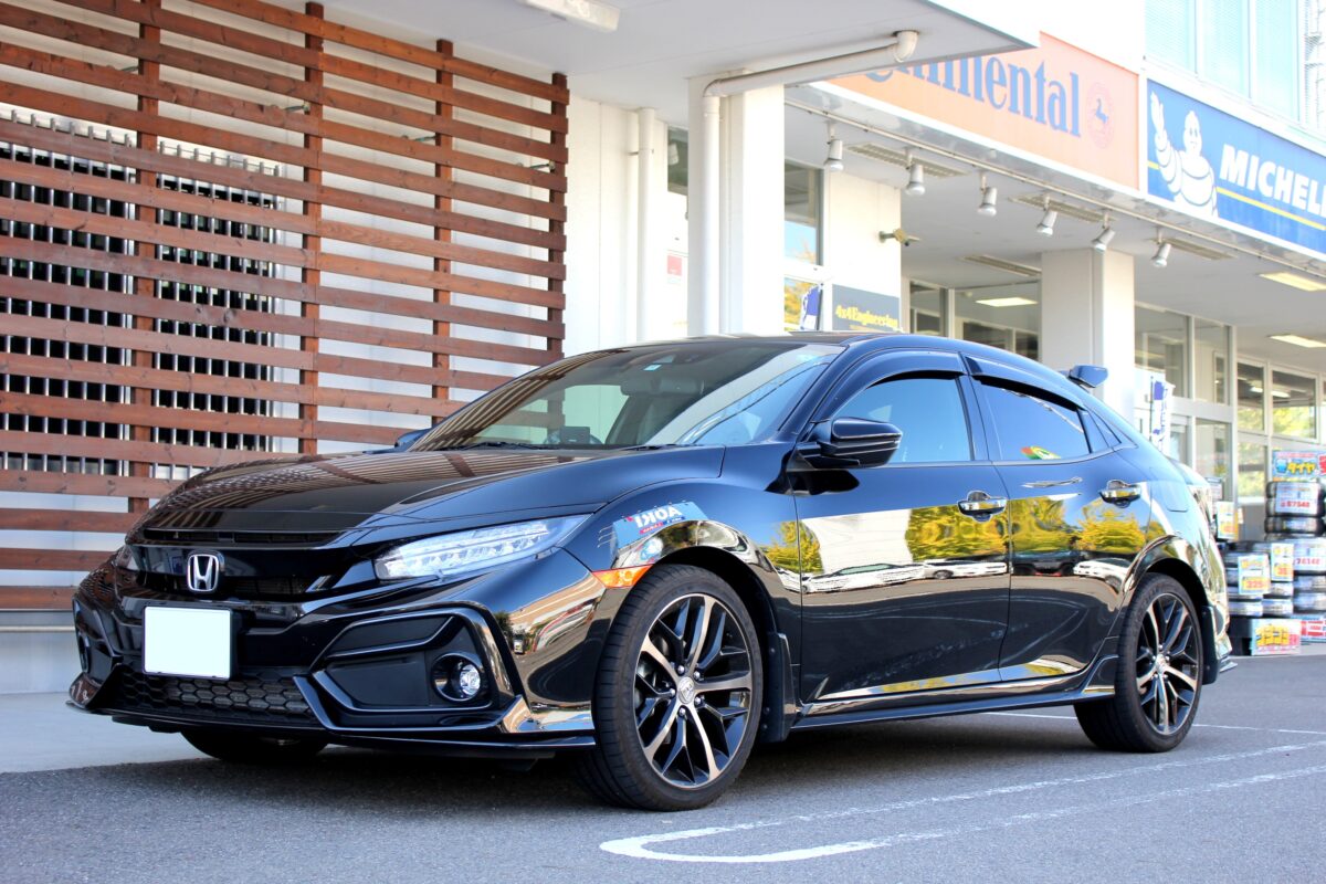 FK7シビックのローダウンカスタム！SPOONコイルで絶妙ローバランス