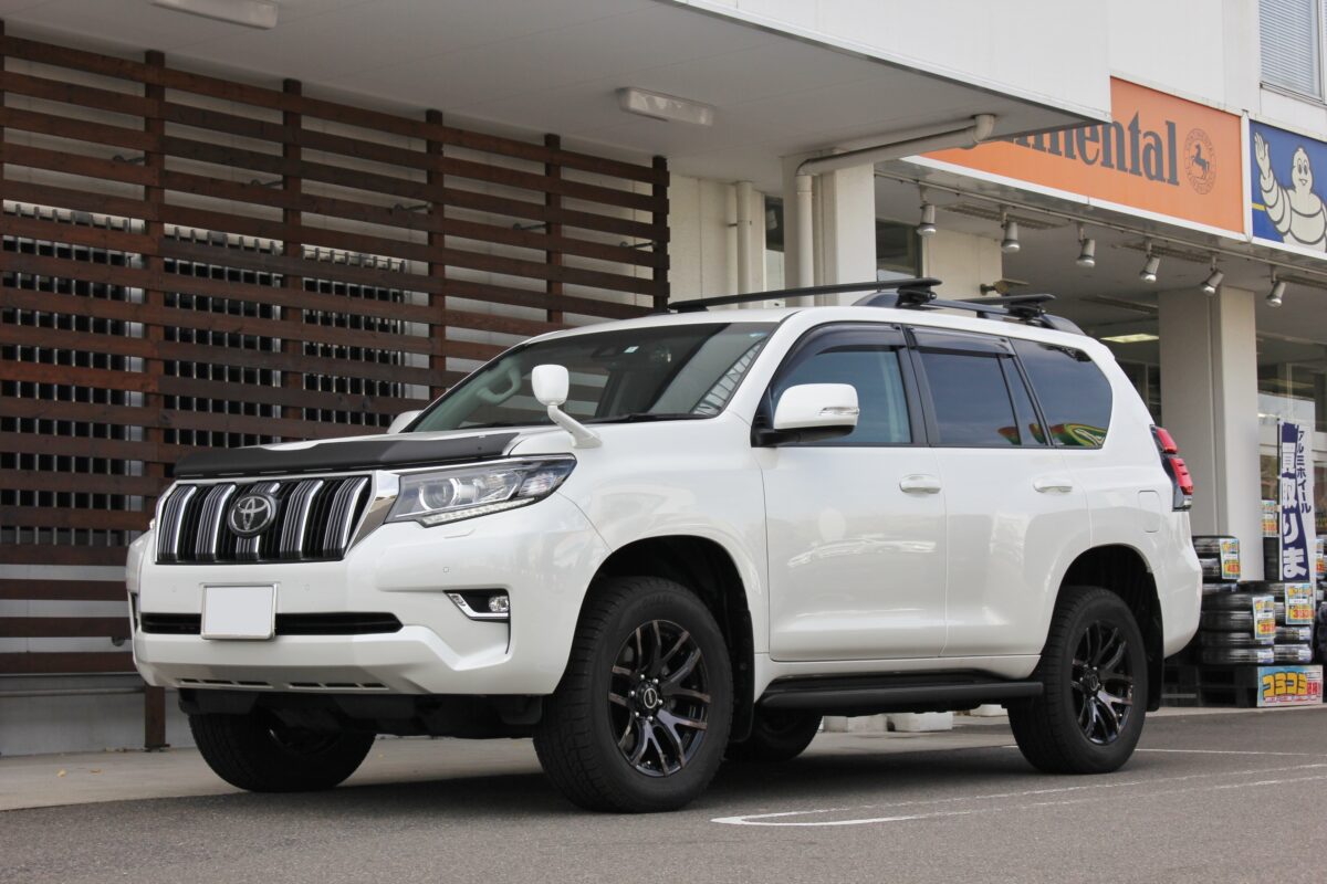 150プラドのリフトアップ！モトレージTERRAコイルスプリングを装着