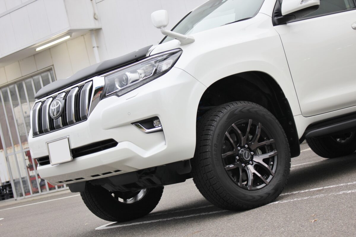 150プラドのリフトアップ！モトレージTERRAコイルスプリングを装着