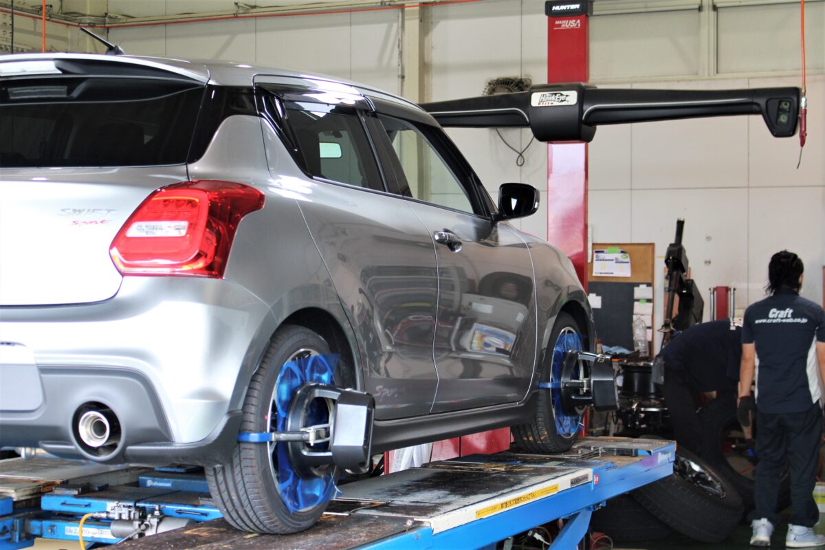 SWK=スズキ ワークス 久留米。ZC33S スイフトスポーツ用 ローダウン