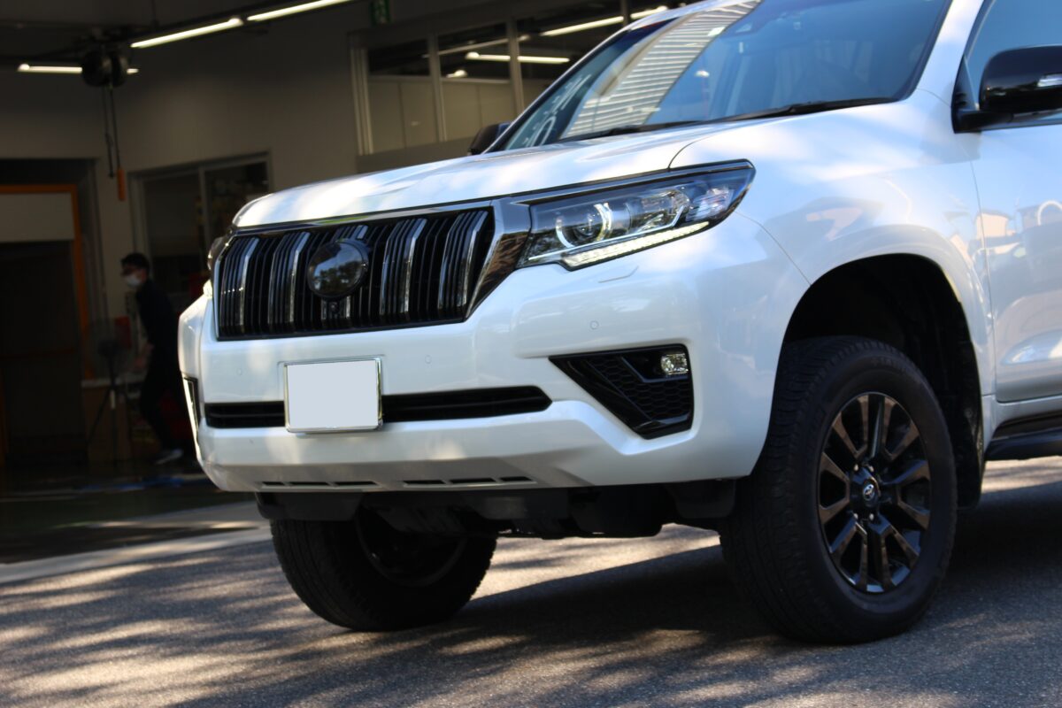 150プラドのリフトアップはフロント2.0インチ リア1.5インチがイイ感じ