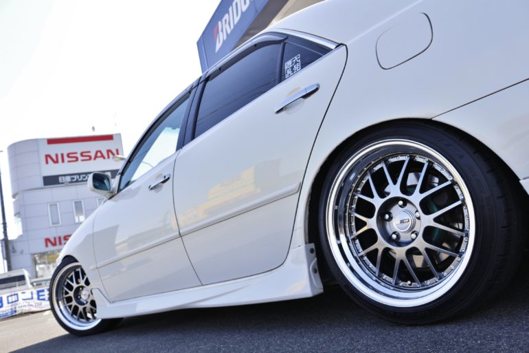 110系マーク2にSSR プロフェッサーMS1 18インチ取り付け！！ | 一宮店