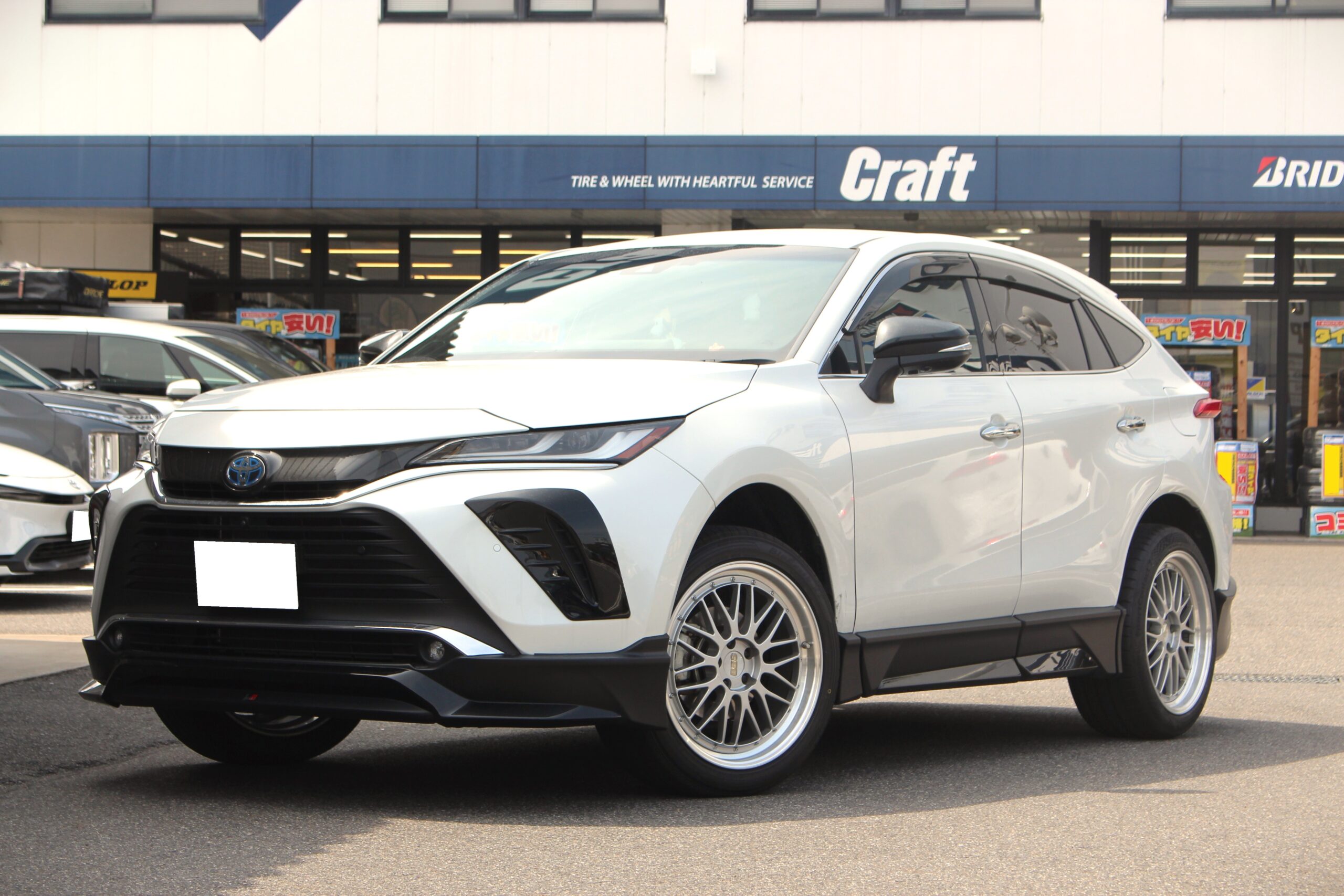 80系ハリアー】タナベのダウンサスNF210でローダウン！ローフォルムと