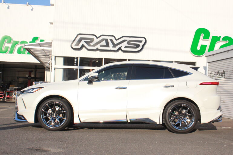 乗り心地重視の複筒式！！「テイン フレックスZ」を新型80ハリアーに