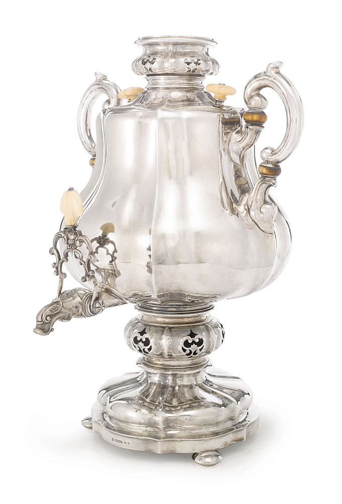 ロシア製 シルバー サモワール 1869 - CRAFTS DESIGN