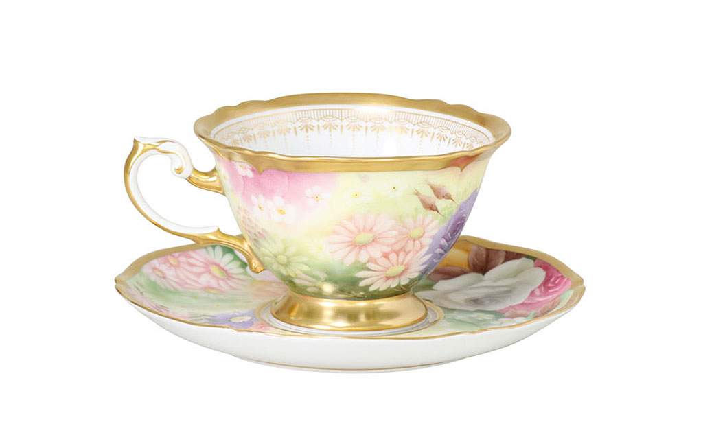 大倉陶園 THE OKURA「花園」カップ＆ソーサー - CRAFTS DESIGN