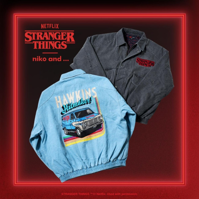 写真）『ストレンジャー・シングス』×「niko and 」コラボ第2弾