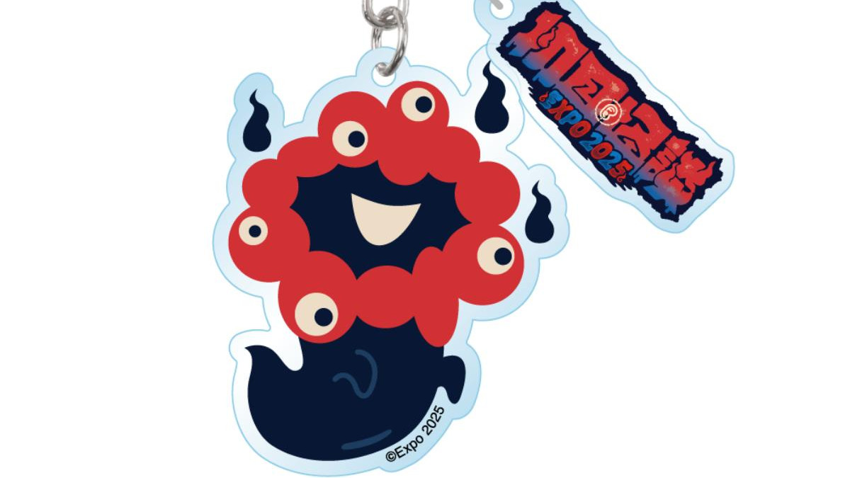 おばけミャクミャク”が登場！ 『初耳怪談』コラボの「トートバッグ