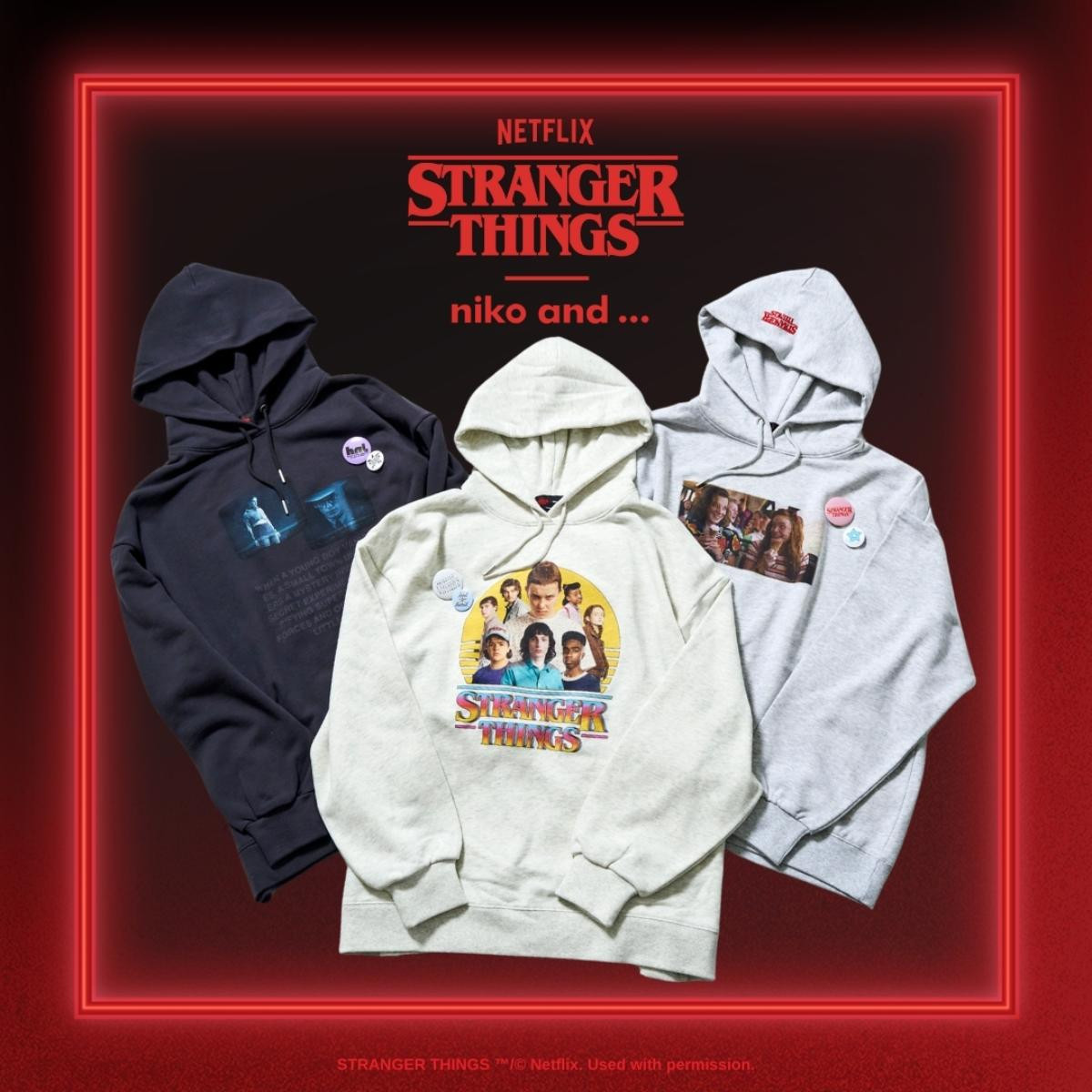 写真）『ストレンジャー・シングス』×「niko and 」コラボ第2弾