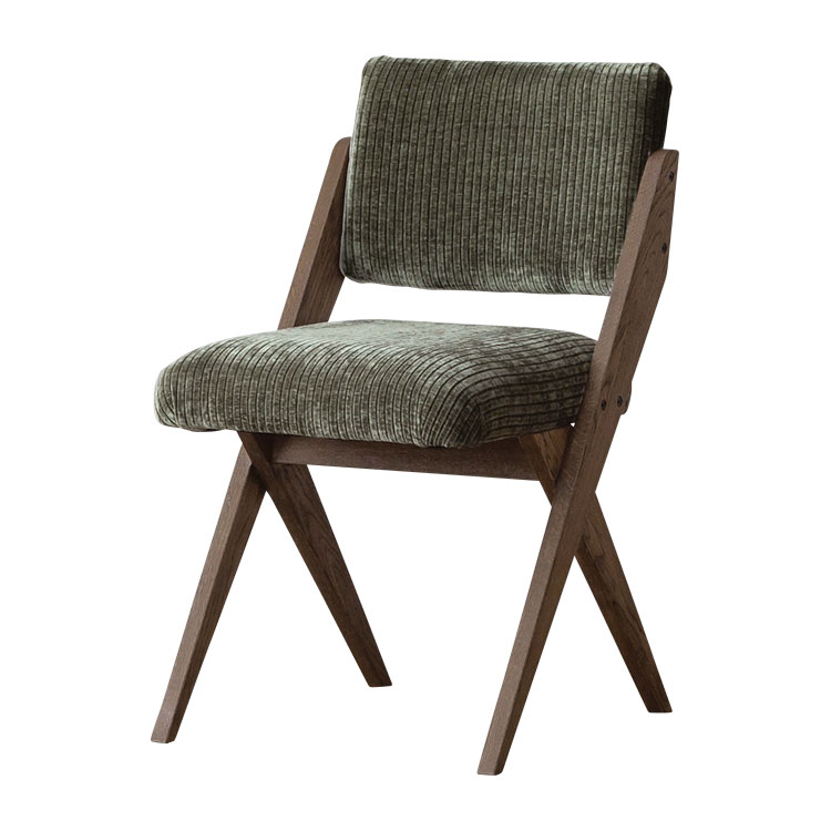 ゼットチェア 肘無 [WF-2/JACQUARD-MOSS GN]｜チェア/スツール｜CRUSH