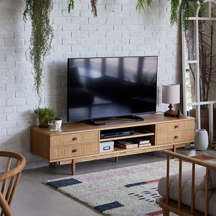 トーネテレビボード 1800｜収納家具｜CRUSH CRASH PROJECT -クラッシュ